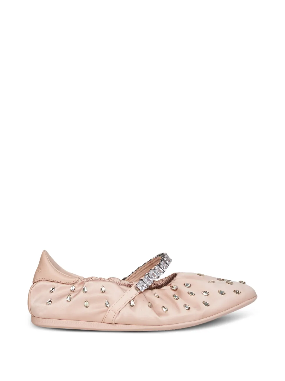 Jimmy Choo crystal-embellished ballet flats