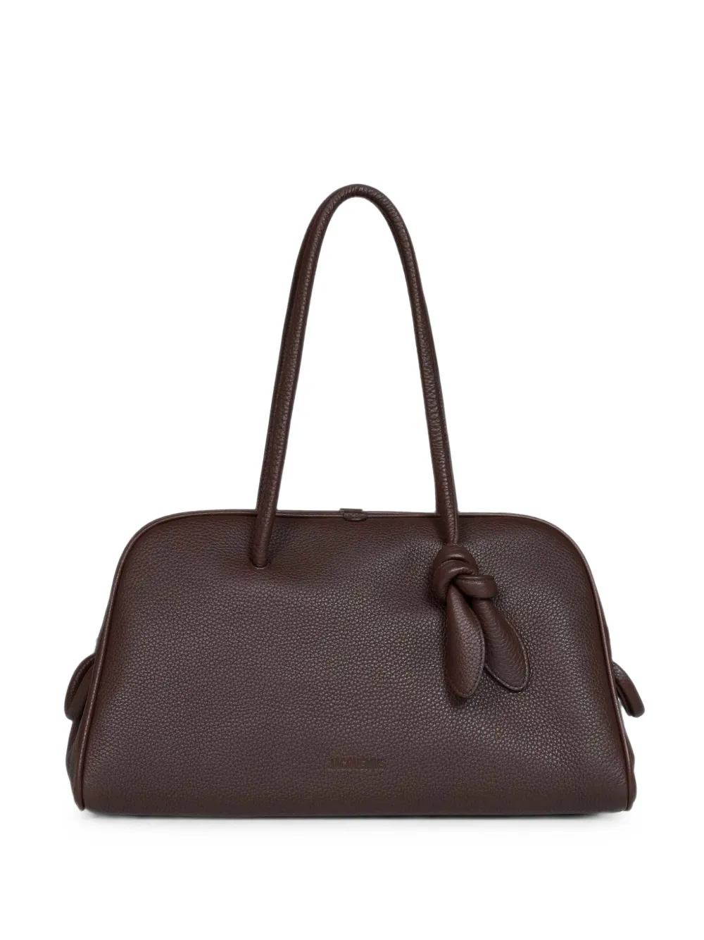 Jacquemus The Turismo Made In Italy Soft Bowling Bag In Brown