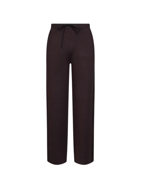 Hevo Torremozza drawstring-waistband knitted trousers