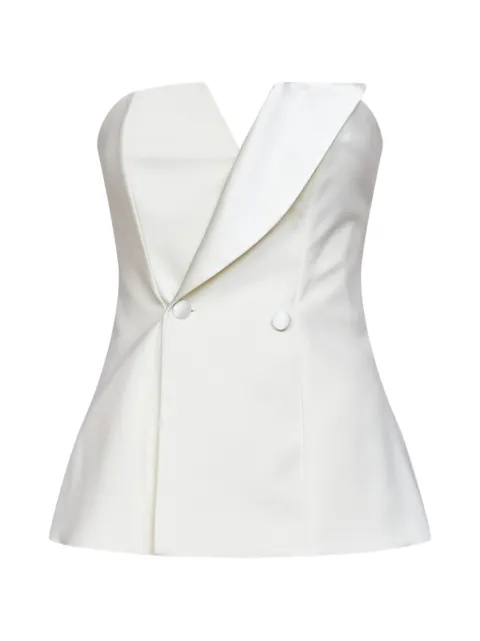 P.A.R.O.S.H. double-breasted strapless top