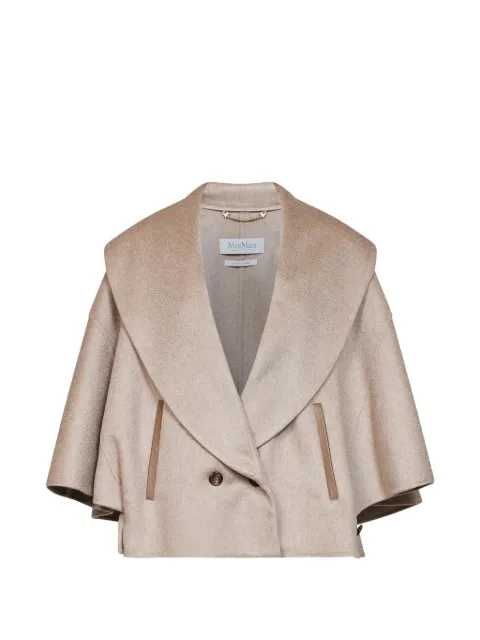 Max Mara Agalosce shawl-collar double-breasted jacket