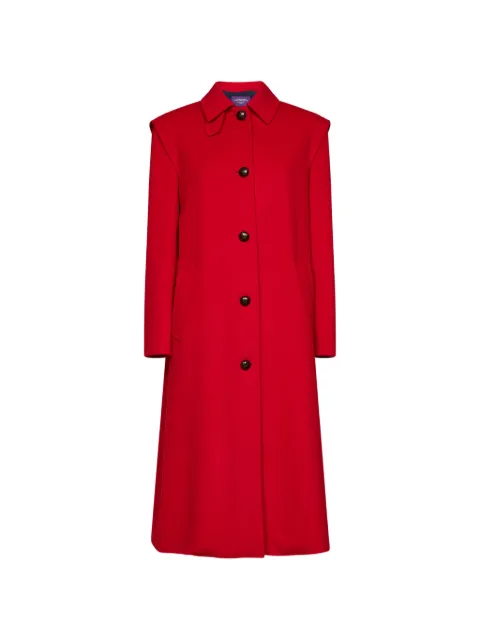 Weekend Max Mara pleated-back layered-shoulder coat