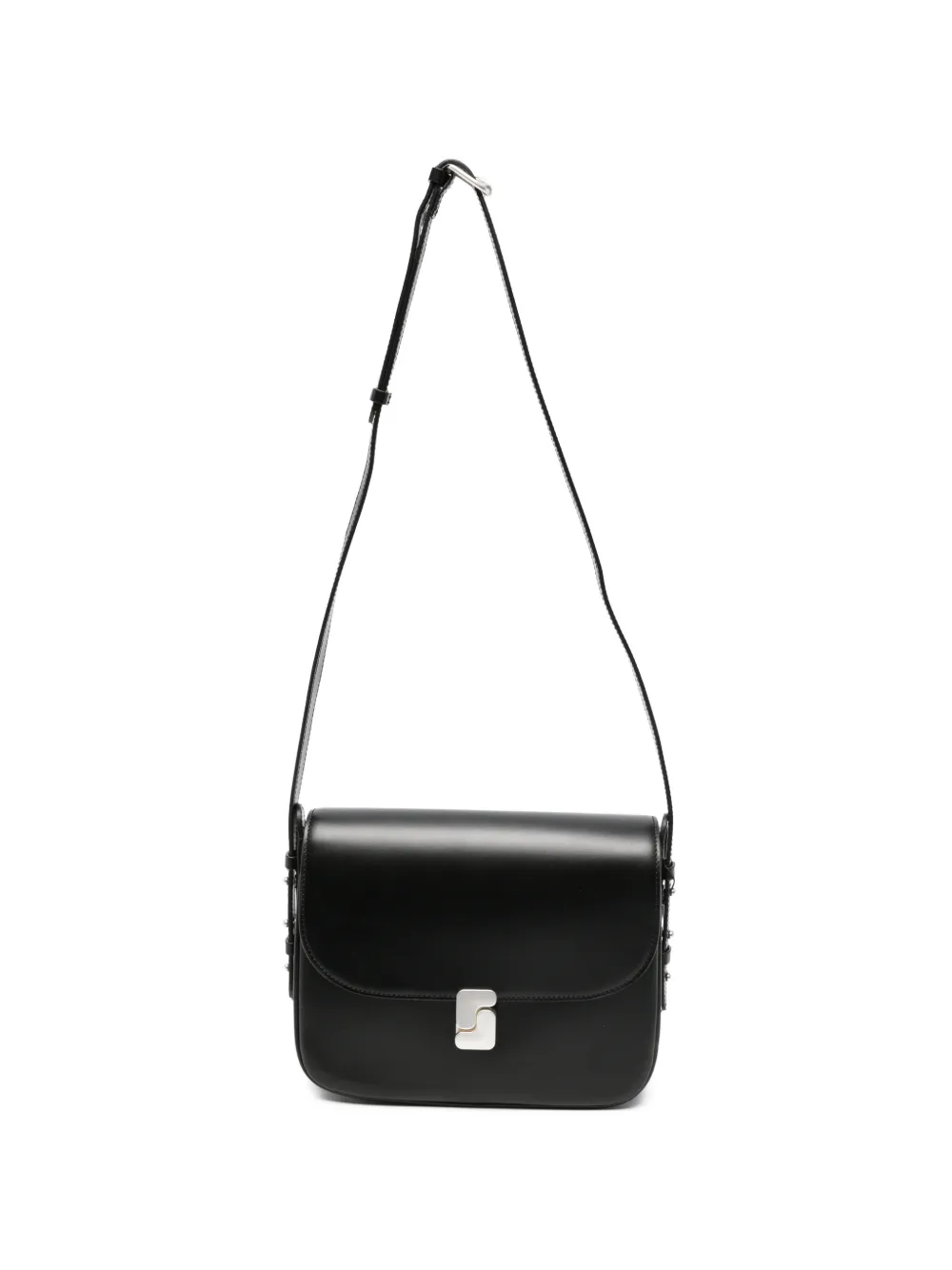 Soeur Belli Max leather shoulder bag - Black