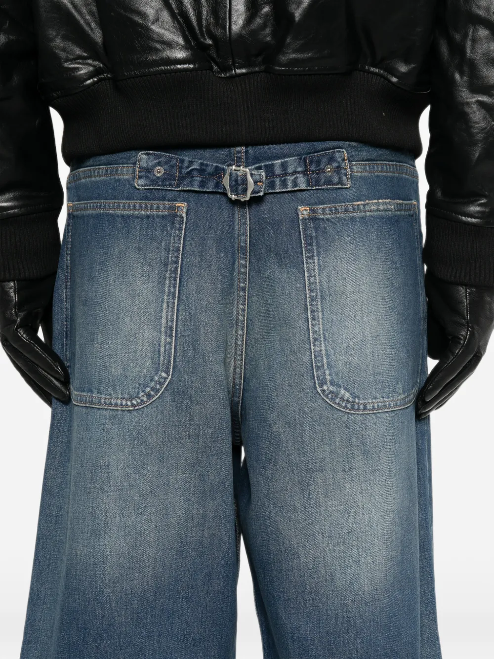 Sunflower Jeans met wijde pijpen Blauw