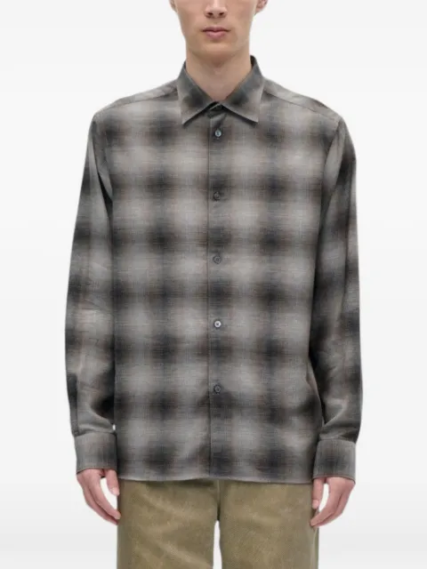 Berner Kühl Volume check-print shirt