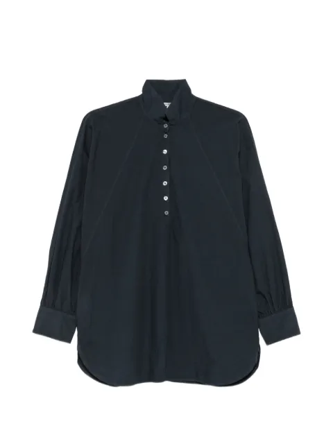 Barena blusa Cristal con botones y cuello alto