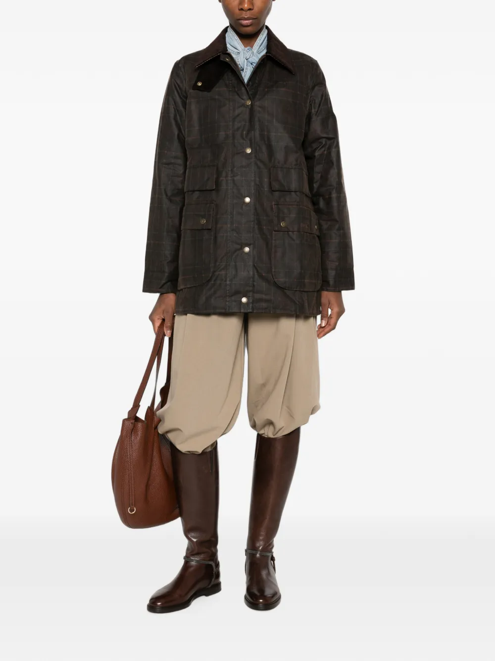 Barbour Gecoat jack Bruin