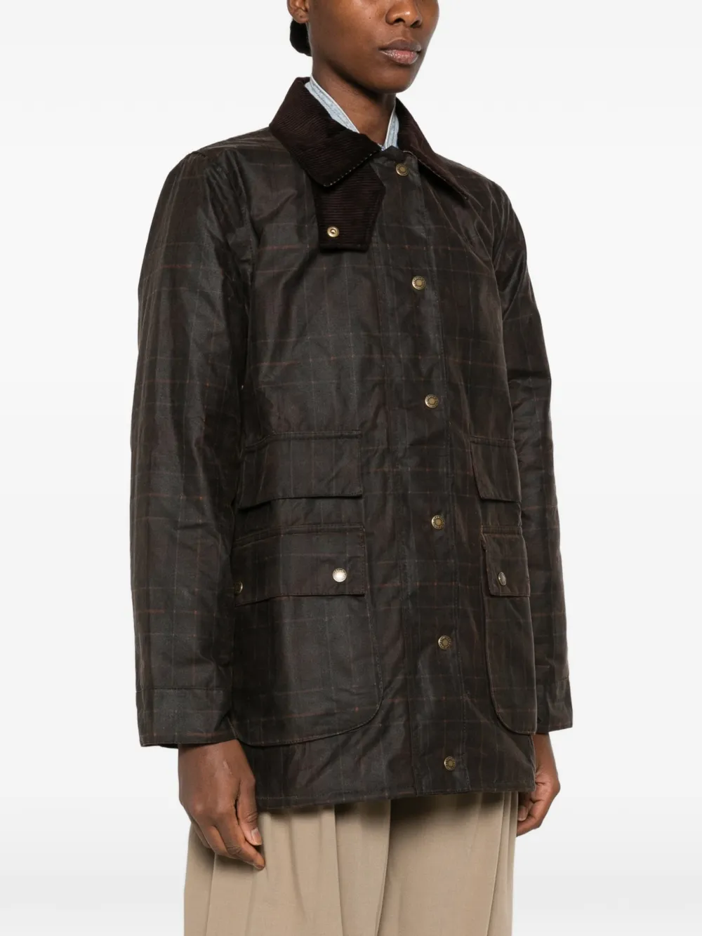 Barbour Gecoat jack Bruin