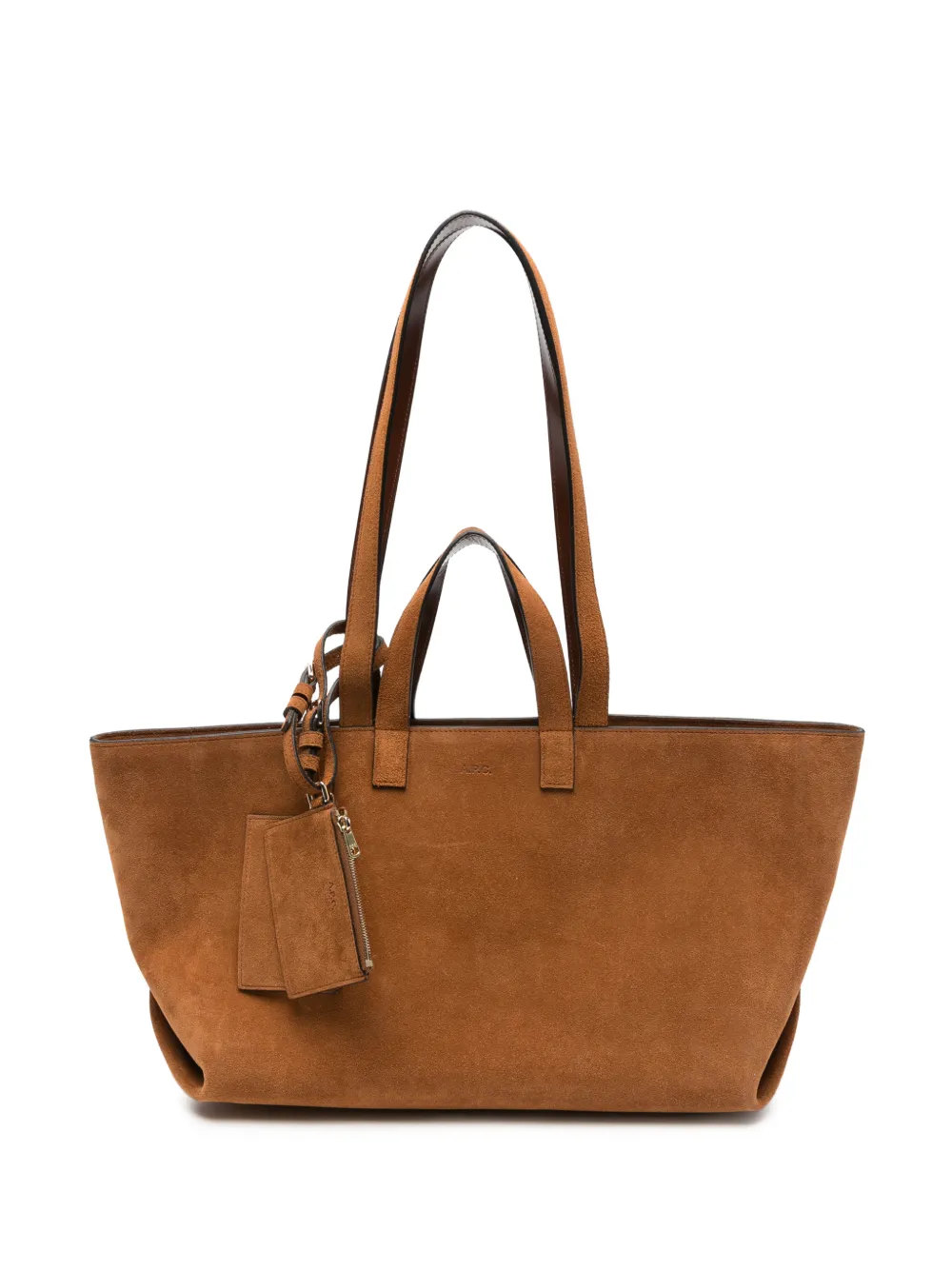 A.P.C. suede tote bag · OS