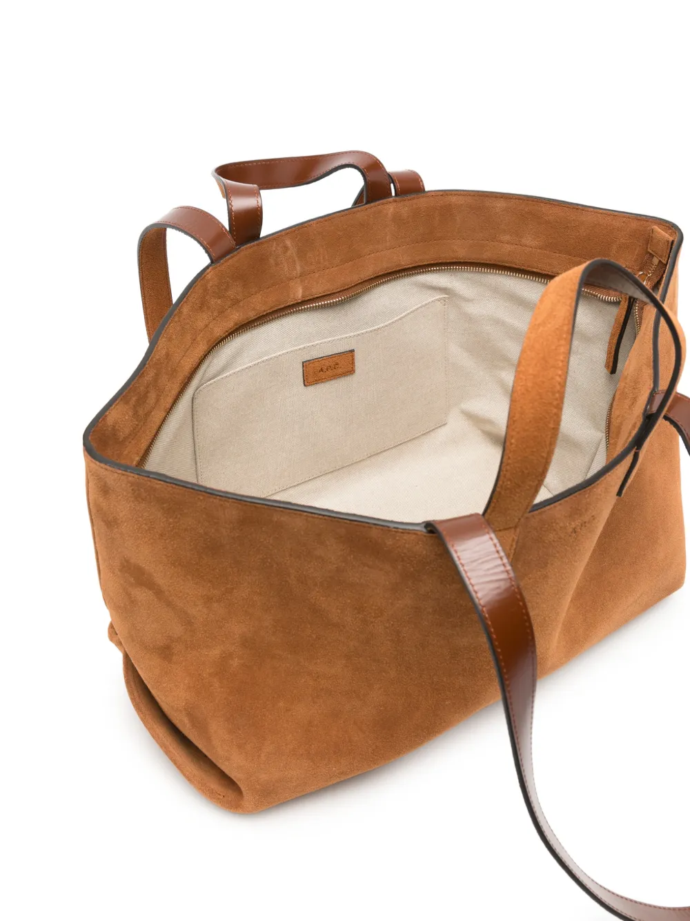 A.P.C. Suède shopper Beige