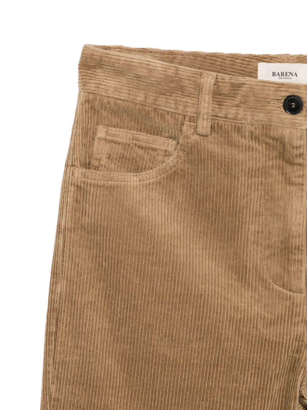 Barena Cinque Cinquecento broek met ribfluwelen textuur Bruin