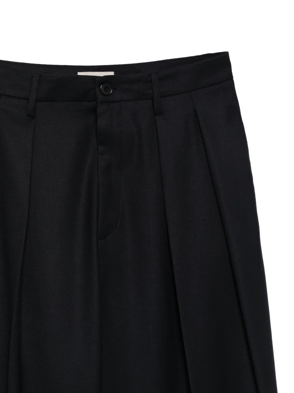 Barena Tommy Fan plooibroek Blauw
