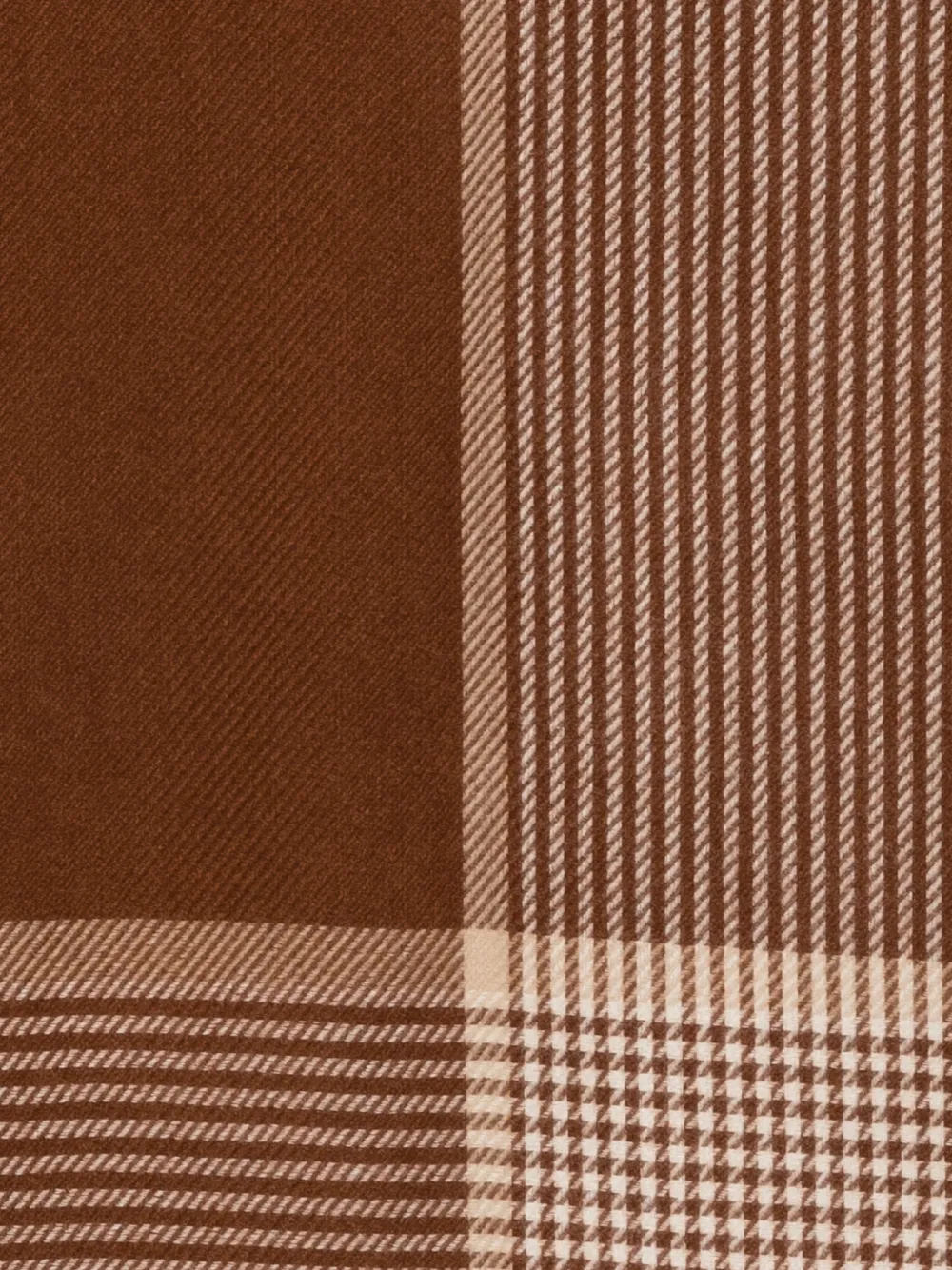 Barbour Melody geruite sjaal Bruin