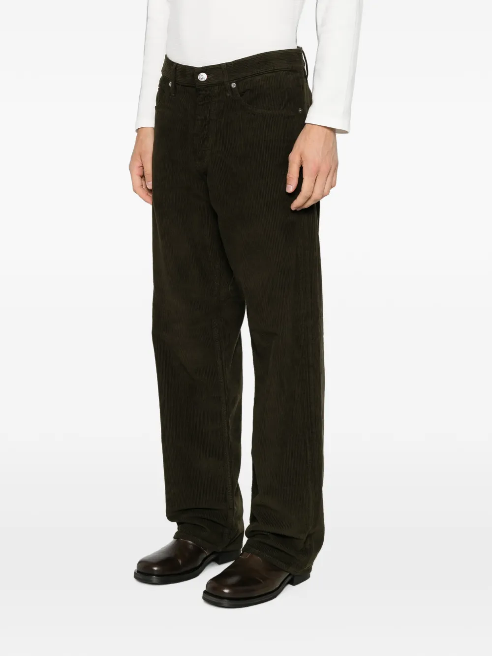 Sunflower Ribfluwelen broek Groen