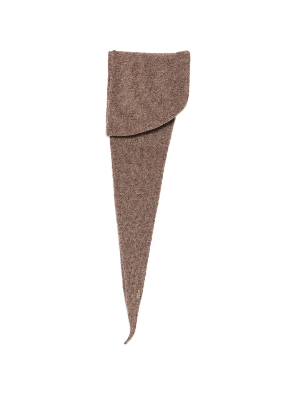 Barbour Penny fine-knit scarf - Marrone