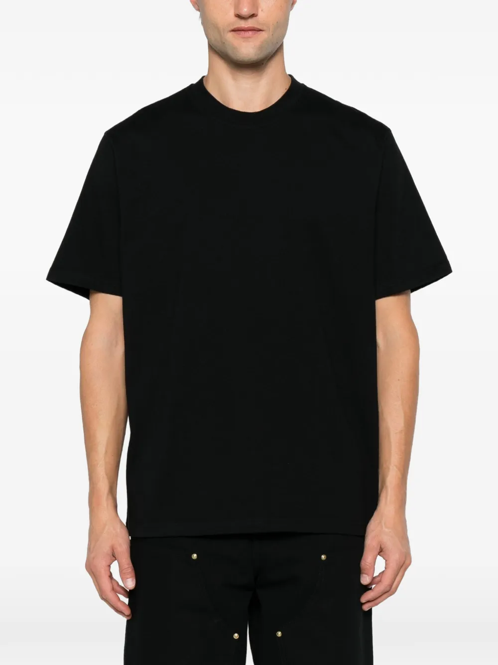 Arte Antwerp Serial Stamp katoenen T-shirt met logo-print Zwart