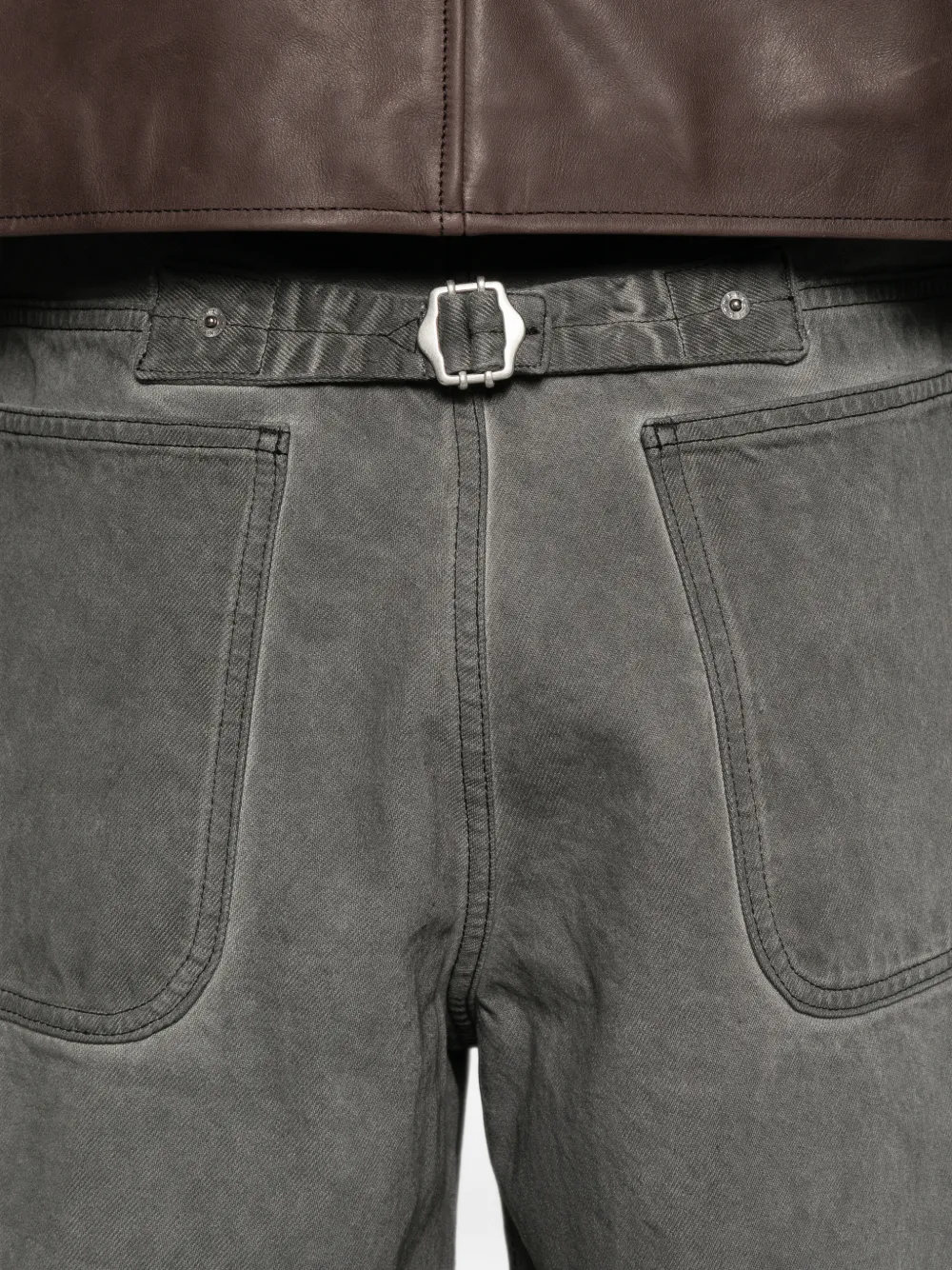 Sunflower Jeans met vervaagd effect en gespdetail Grijs
