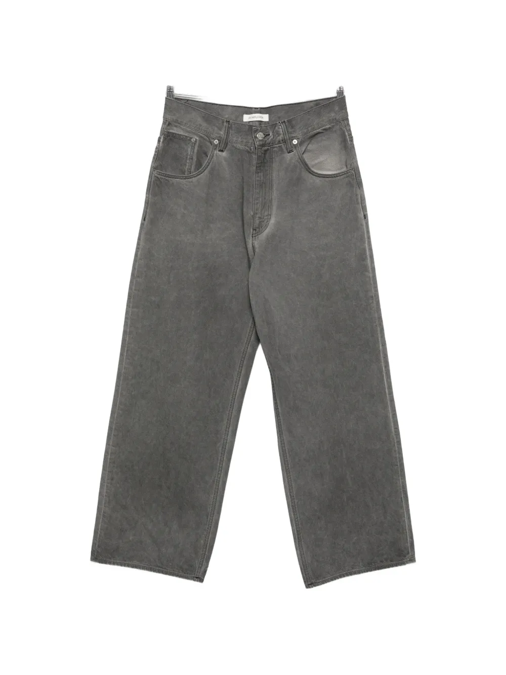 Sunflower faded-effect buckle-detail jeans - Grigio
