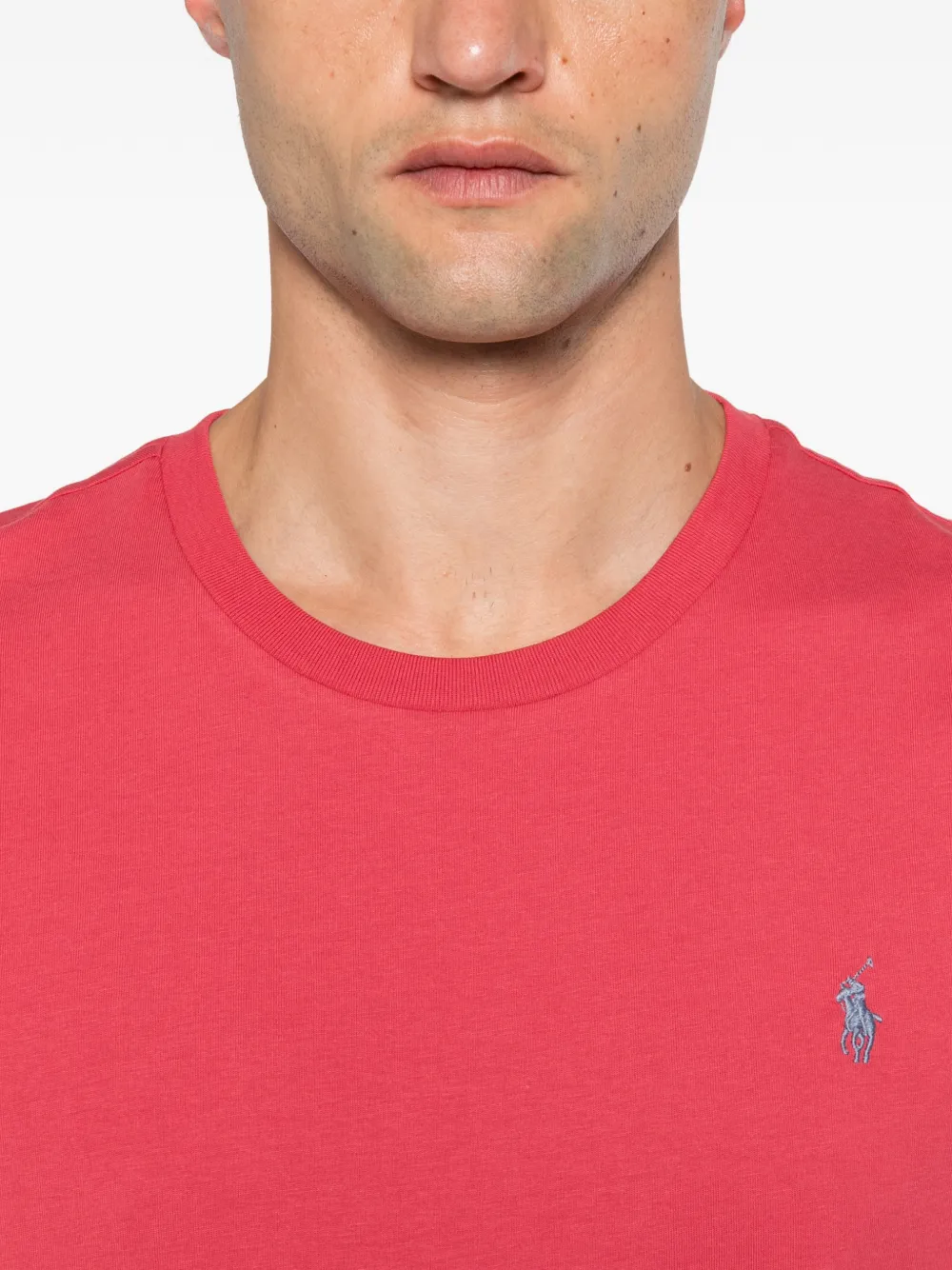 Polo Ralph Lauren T-shirt met geborduurd logo Rood