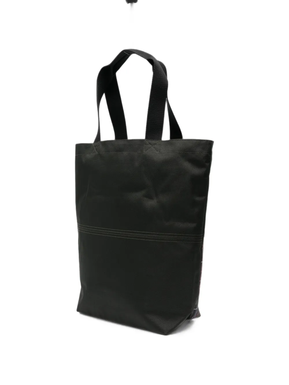 Barbour Shopper met tartan-ruit en patchwork Groen