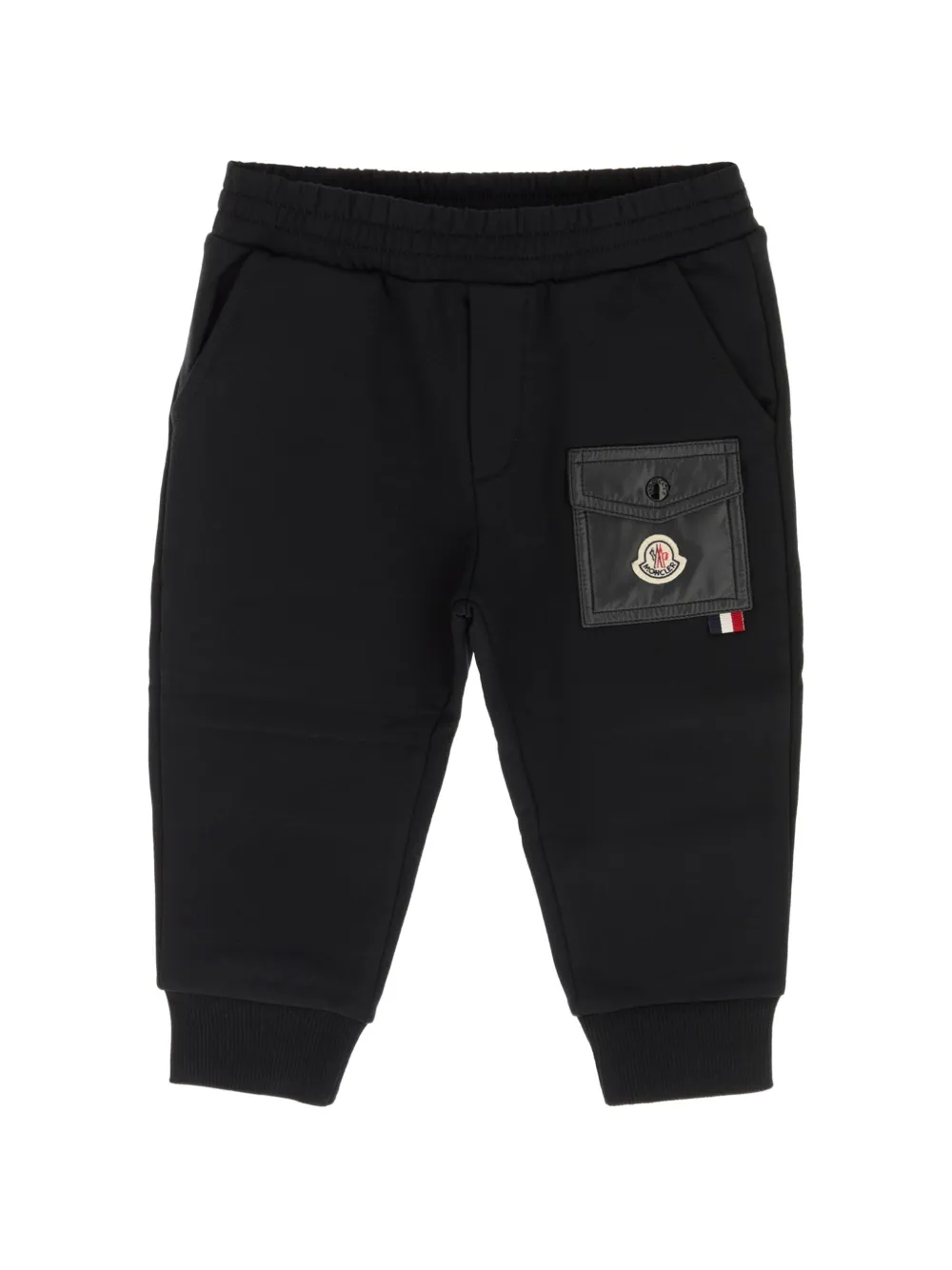 Moncler Enfant Trainingsbroek met logopatch Zwart