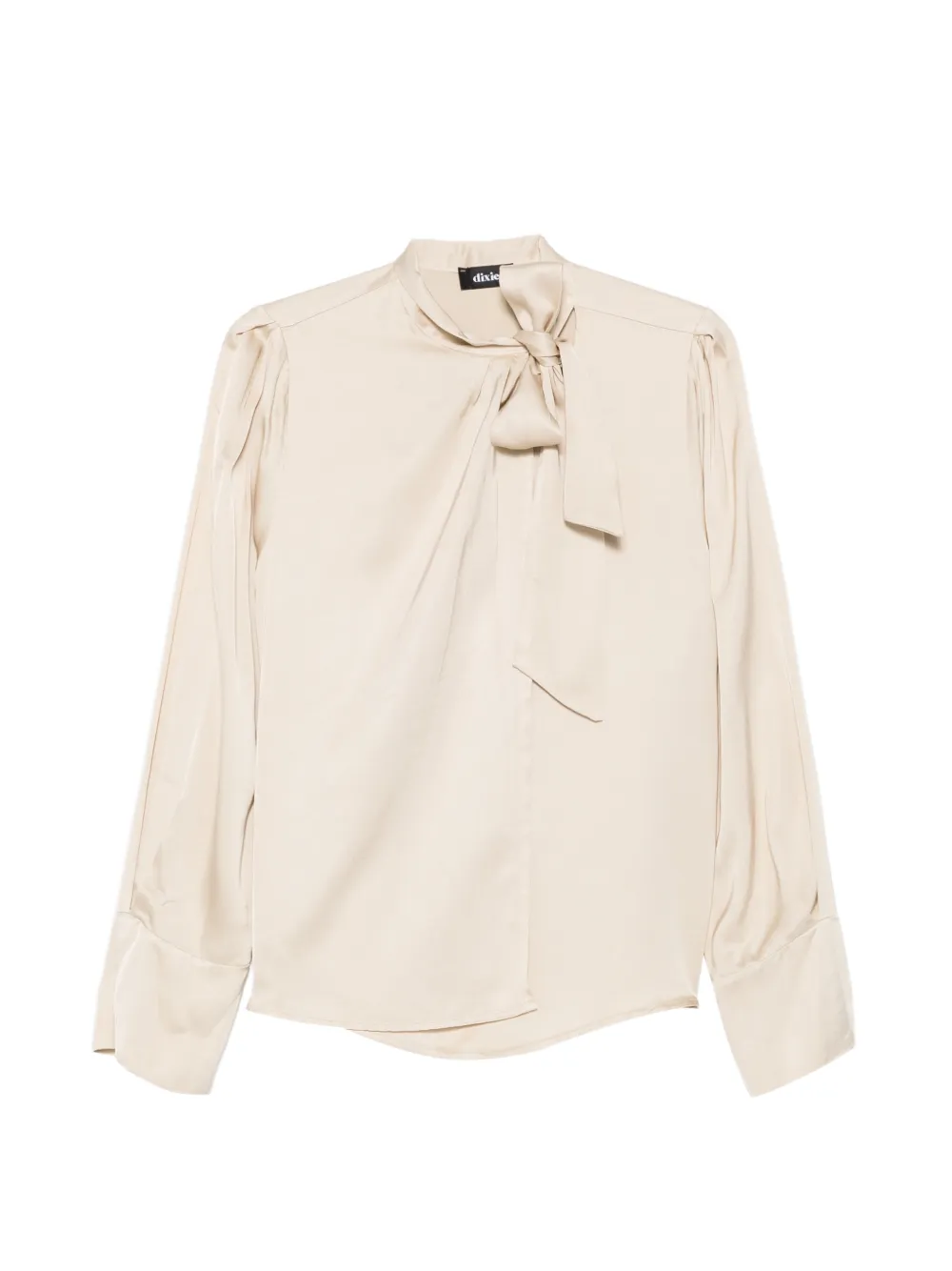 DIXIE bow-detail long-sleeve blouse