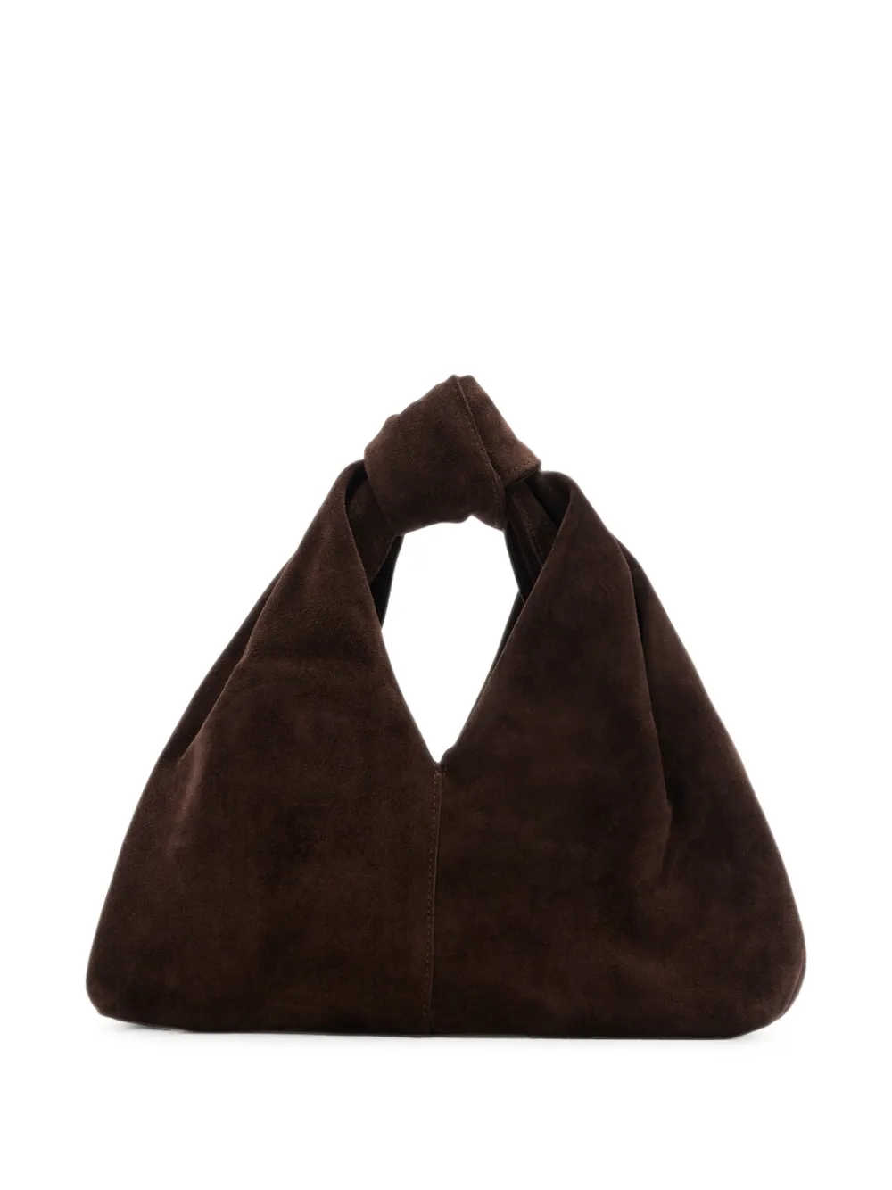 Loeffler Randall Helga knot-detail suede tote bag
