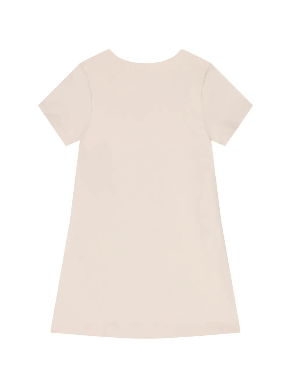 Versace Kids Jurk verfraaid met Medusa-logo Beige