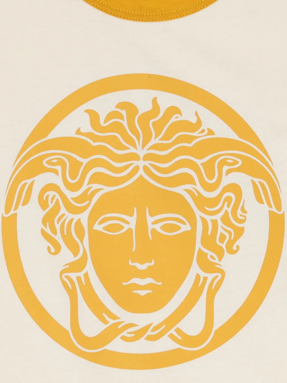 Versace Kids T-shirt met Medusa-print Wit