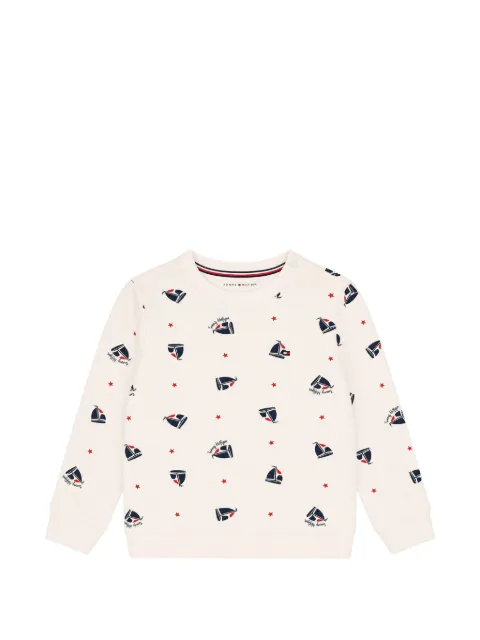 Tommy Hilfiger Junior sailboat-print sweatshirt