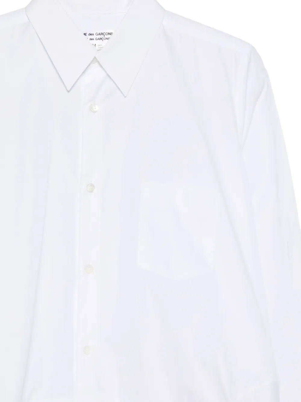 Comme Des Garçons Comme Des Garçons Button-up shirt Wit