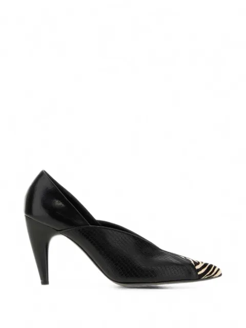 ISABEL MARANT Luza zebra-print pumps
