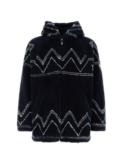 Giorgio Armani embroidered teddy jacket