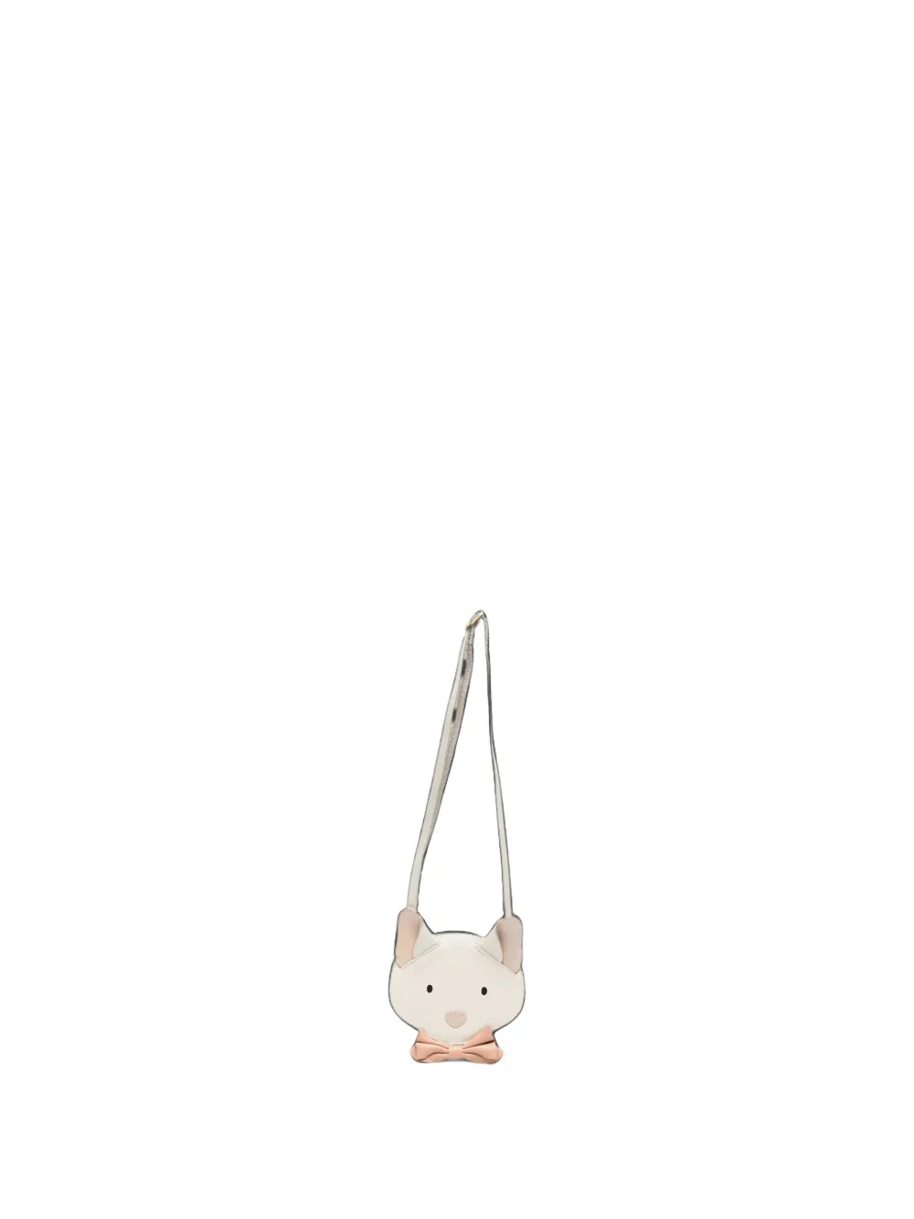 Donsje animal-motif bow-detail shoulder bag - Bianco