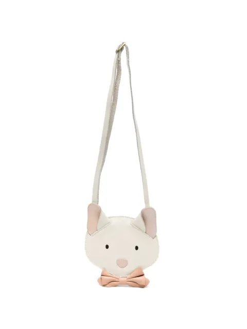 Donsje animal-motif bow-detail shoulder bag