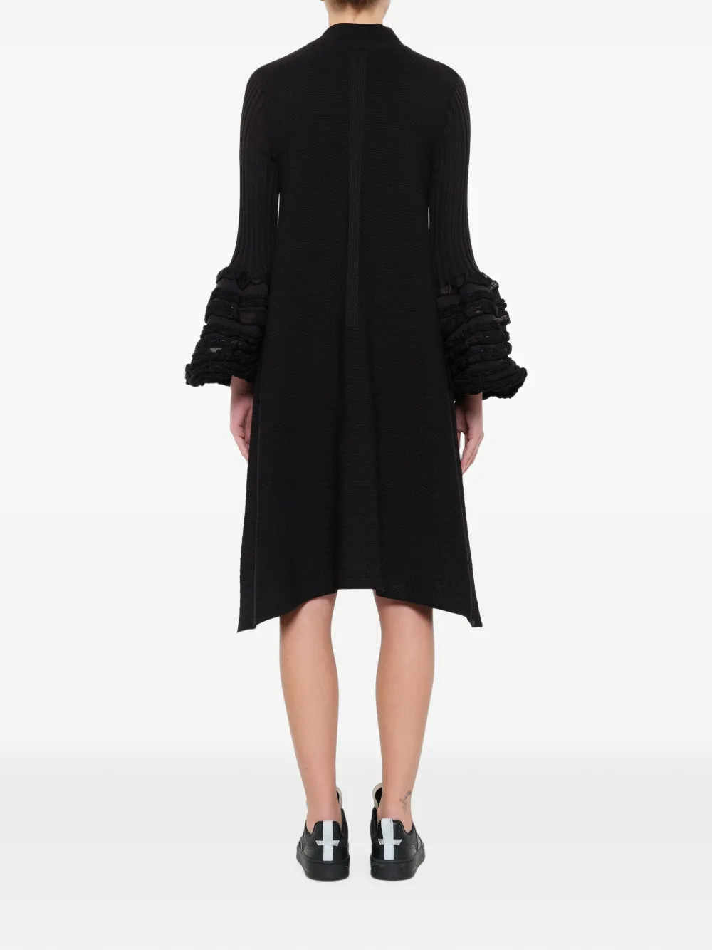CFCL Pottery Swell mini-jurk met glitter-afwerking Zwart
