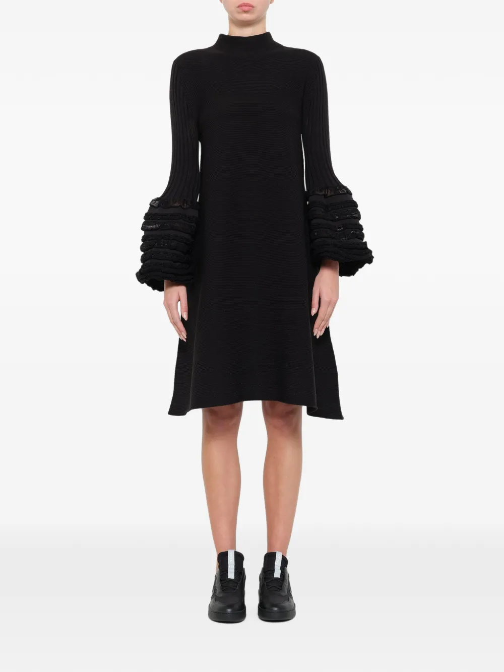 CFCL Pottery Swell mini-jurk met glitter-afwerking Zwart