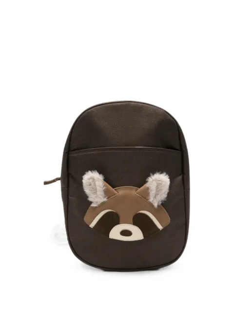 Donsje Sifo raccoon-patch backpack