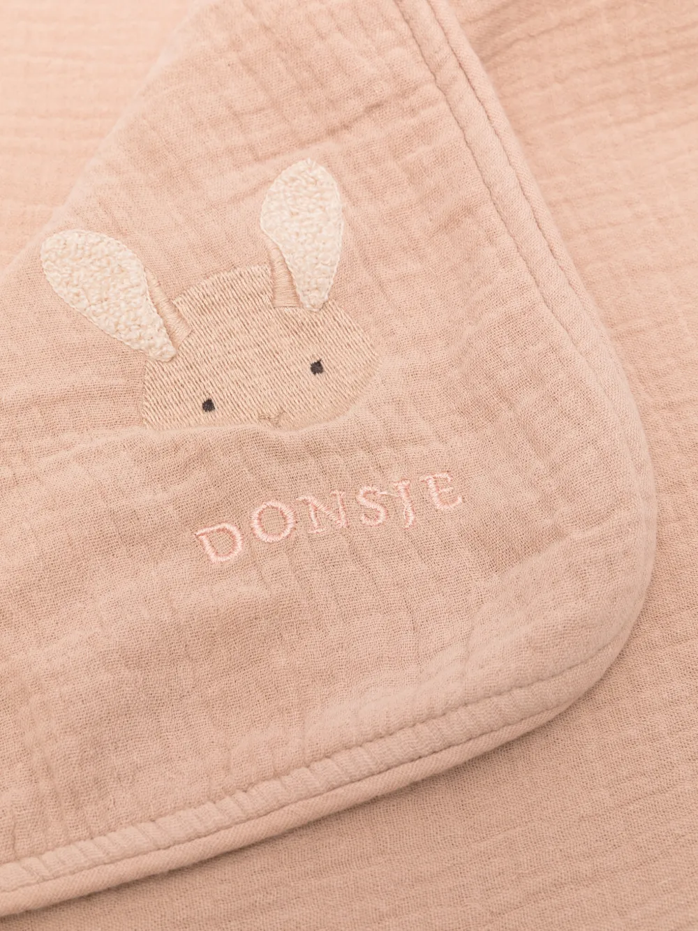 Donsje Deken met dieren-patch Roze