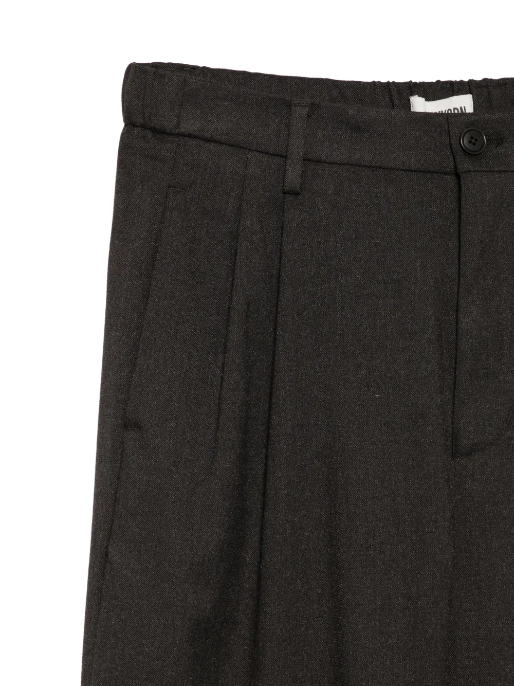 Drykorn Maryko geplooide broek Grijs