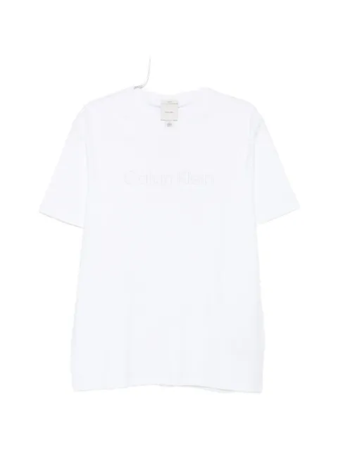 Calvin Klein logo-embroidered T-shirt