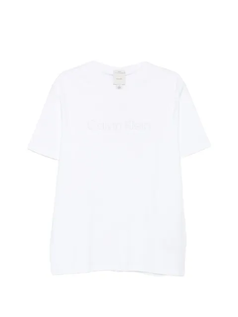 Calvin Klein logo-embroidered T-shirt