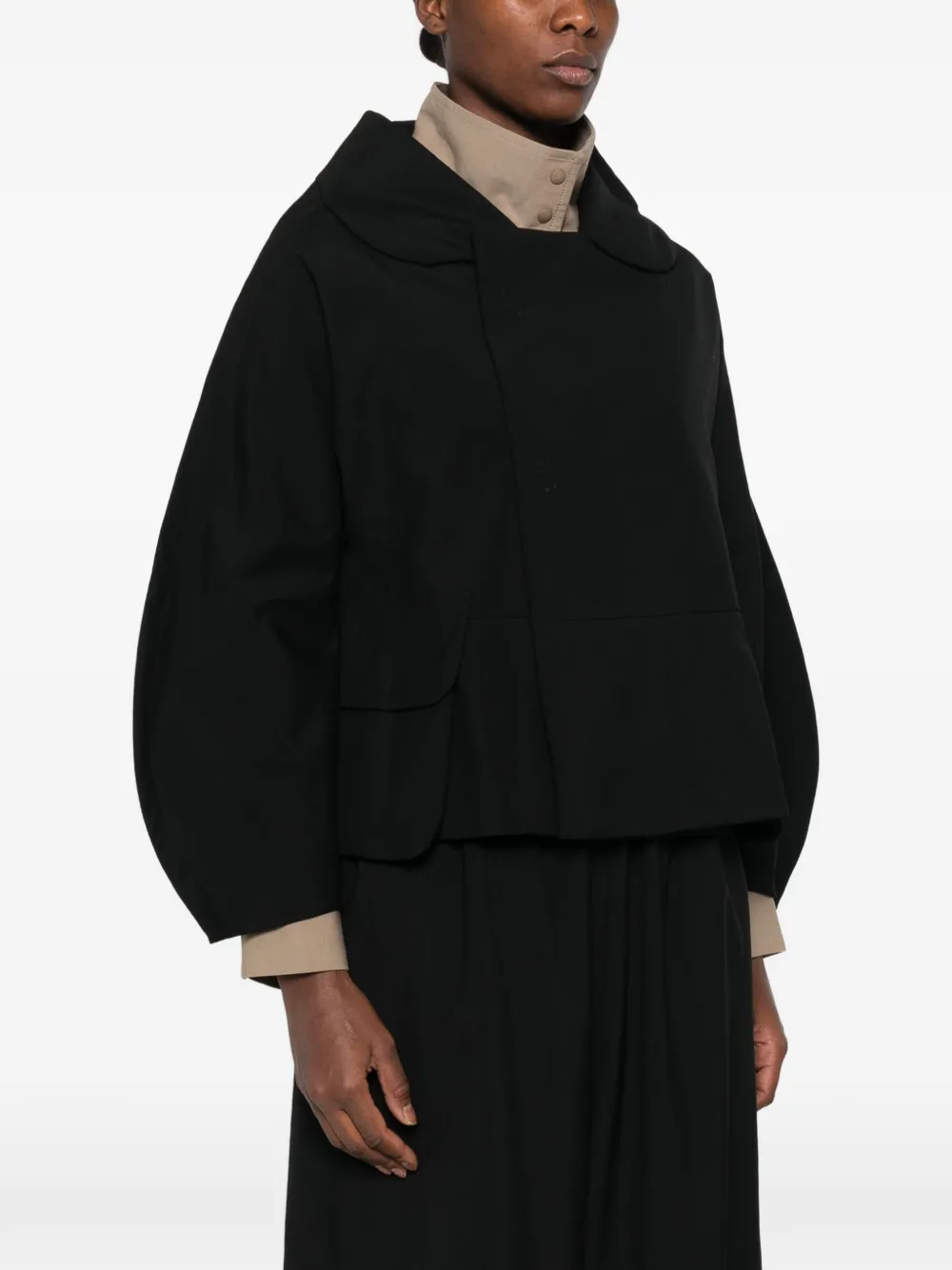 Comme Des Garçons Comme Des Garçons Jack met ballonmouwen Zwart