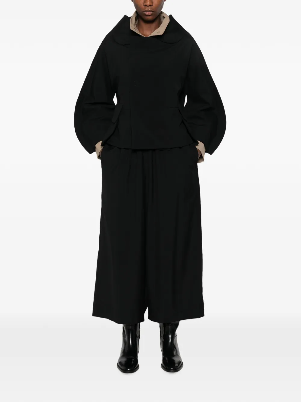 Comme Des Garçons Comme Des Garçons Jack met ballonmouwen Zwart