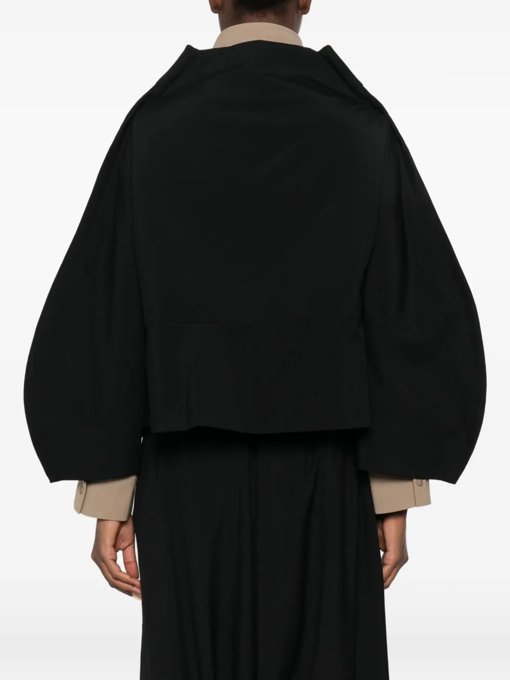 Comme Des Garçons Comme Des Garçons Jack met ballonmouwen Zwart