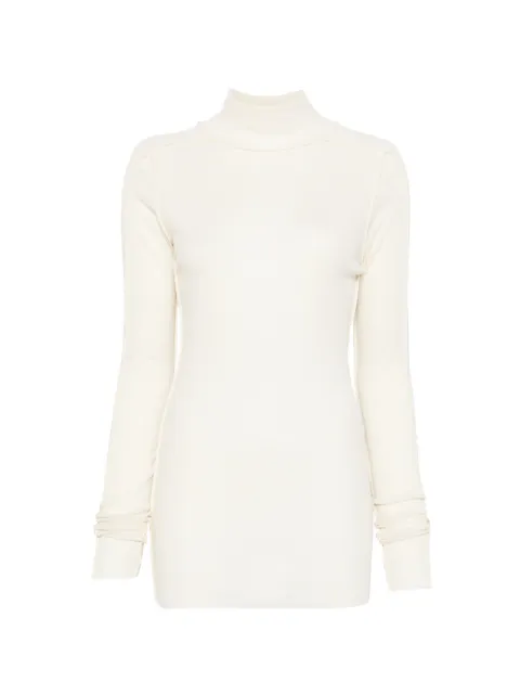 Soeur Lois T-shirt med stolpelukning og knapper