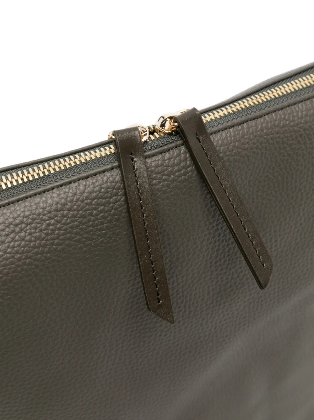 A.P.C. Vera leren schoudertas Grijs