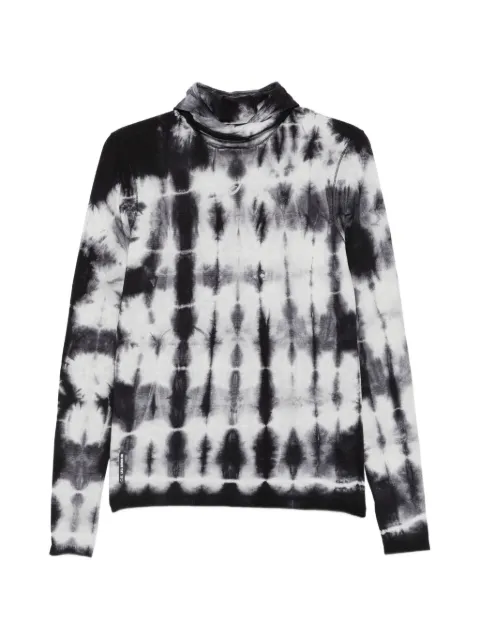 ASICS tie-dye high-neck top
