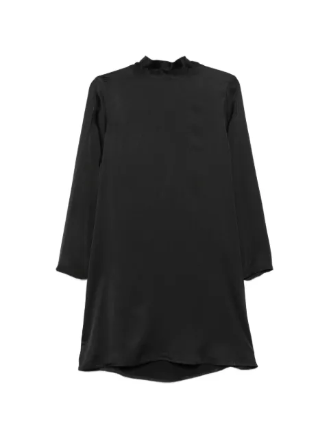 DIXIE bow-detail long-sleeve mini dress