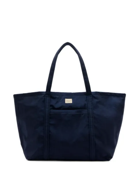 Loeffler Randall Dina logo-patch tote bag